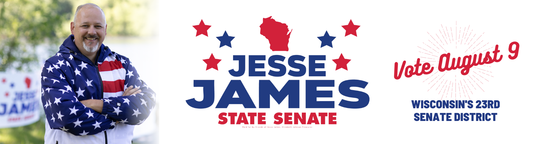 Jesse James for the 23rd Senate District